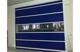 地庫(kù)口快速卷簾門(mén)安裝案例